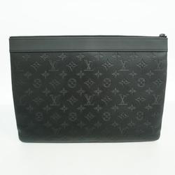 ルイ・ヴィトン(Louis Vuitton) ルイ・ヴィトン クラッチバッグ モノグラム・シャドウ ポシェットアポロ M62903 ノワールメンズ