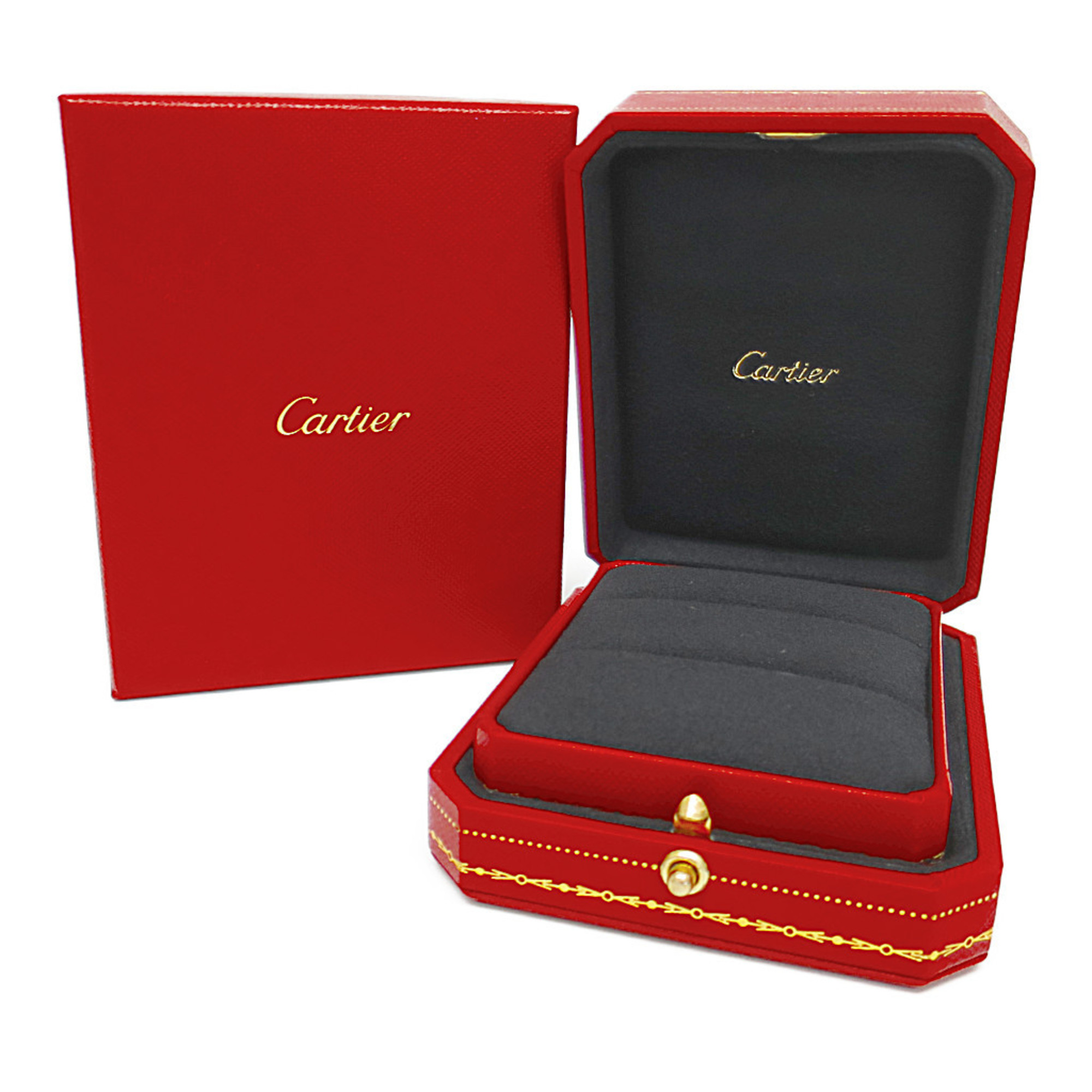 カルティエ(Cartier) ラブ ミニラブリング K18ホワイトゴールド(K18WG) ファッション 無し バンドリング シルバー