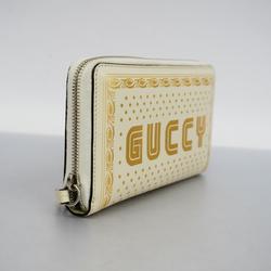 グッチ(Gucci) グッチ 長財布 SEGAコラボ 510488 レザー ホワイト   メンズ レディース