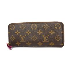 ルイ・ヴィトン(Louis Vuitton) ルイ・ヴィトン 長財布 モノグラム ポルトフォイユクレマンス M60742 フューシャレディース