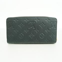 ルイ・ヴィトン(Louis Vuitton) ルイ・ヴィトン 長財布 モノグラム・アンプラント ジッピーウォレット M60171 ノワールレディース