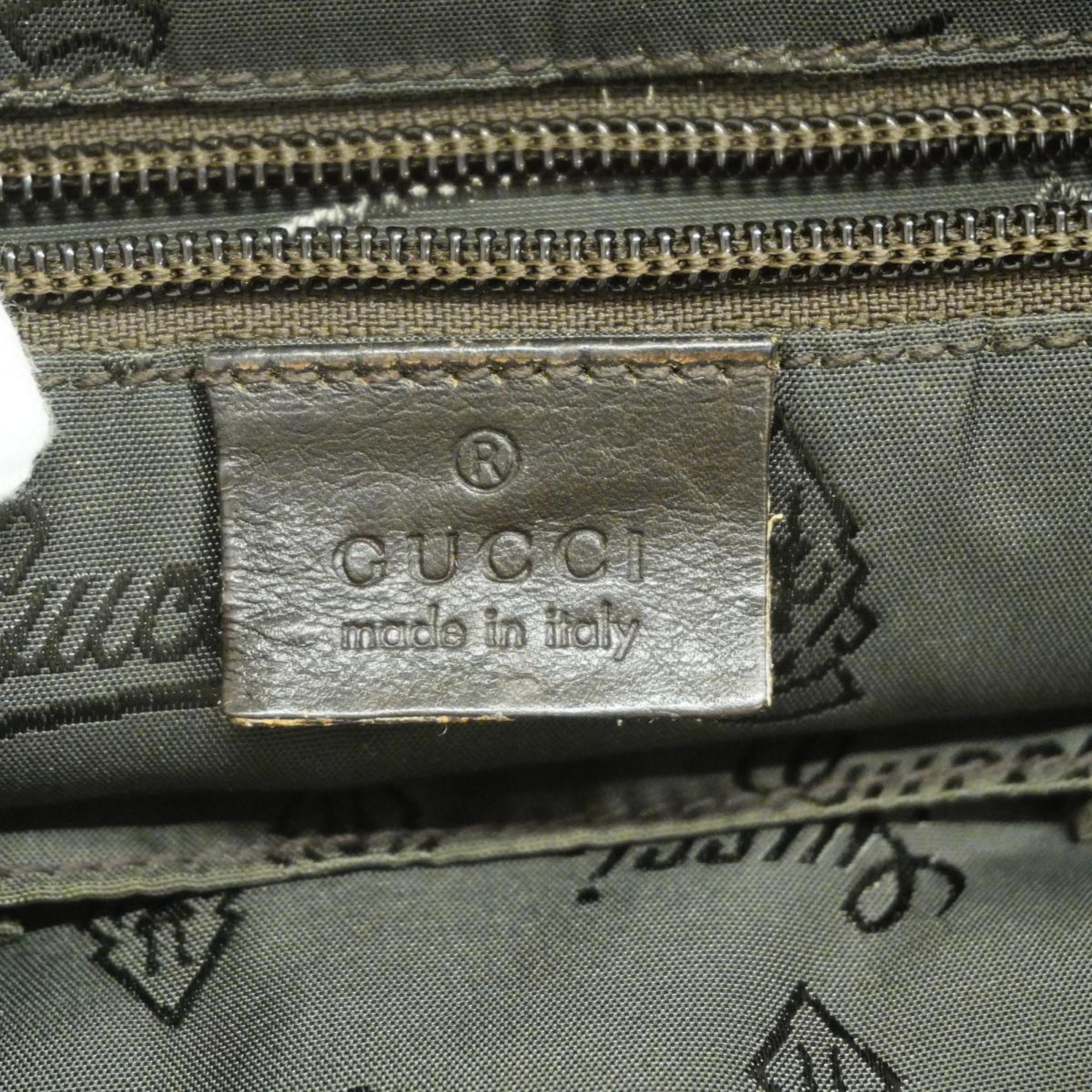 グッチ(Gucci) グッチ ショルダーバッグ グッチシマ 223665 レザー ブラウン シャンパン  レディース