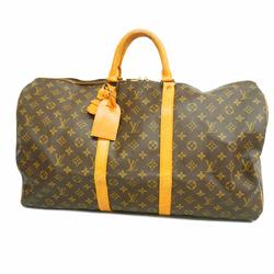 ルイ・ヴィトン(Louis Vuitton) ルイ・ヴィトン ボストンバッグ モノグラム キーポル55 M41424 ブラウンメンズ レディース