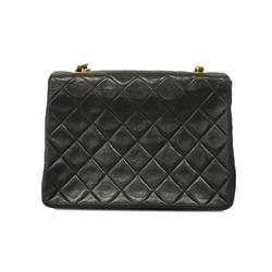 シャネル(Chanel) シャネル ショルダーバッグ マトラッセ チェーンショルダー ラムスキン ブラック   レディース