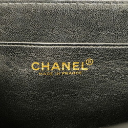 シャネル(Chanel) シャネル ショルダーバッグ チョコバー 2.55 チェーンショルダー ラムスキン ブラック   レディース