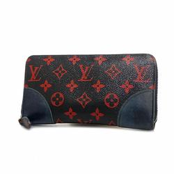 ルイ・ヴィトン(Louis Vuitton) ルイ・ヴィトン 長財布 ルージュモノグラム ジッピーウォレット M60974 ブラックメンズ