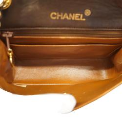 シャネル(Chanel) シャネル ショルダーバッグ マトラッセ チェーンショルダー ラムスキン ブラウン   レディース