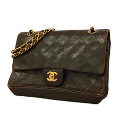 シャネル(Chanel) シャネル ショルダーバッグ マトラッセ Wフラップ Wチェーン ラムスキン ブラック   レディース