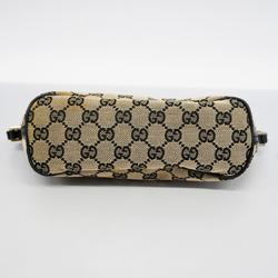 グッチ(Gucci) グッチ ポーチ GGキャンバス 039 1103 キャンバス ブラウン ブラック シャンパン  レディース