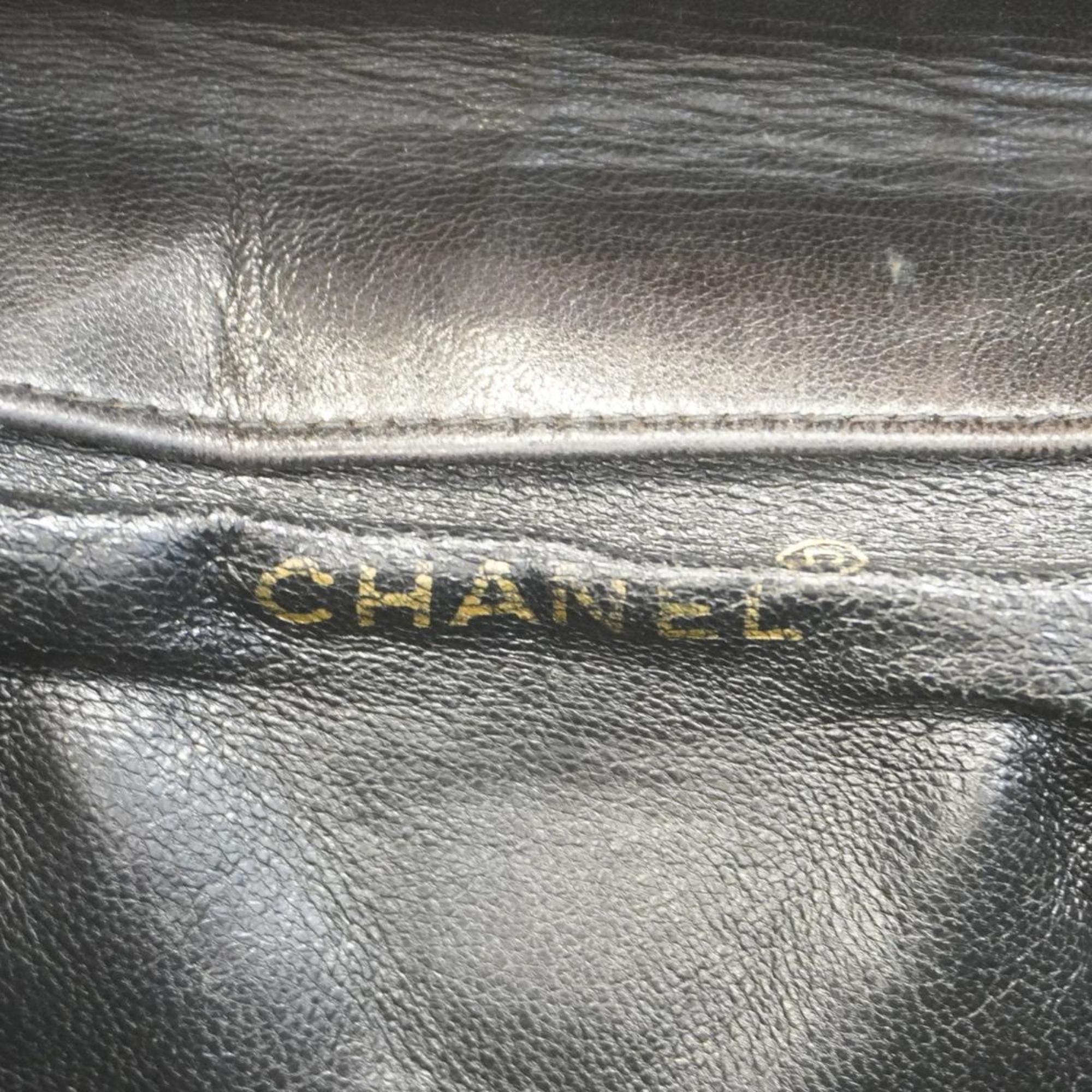 シャネル(Chanel) シャネル リュックサック マトラッセ ラムスキン ブラック   レディース