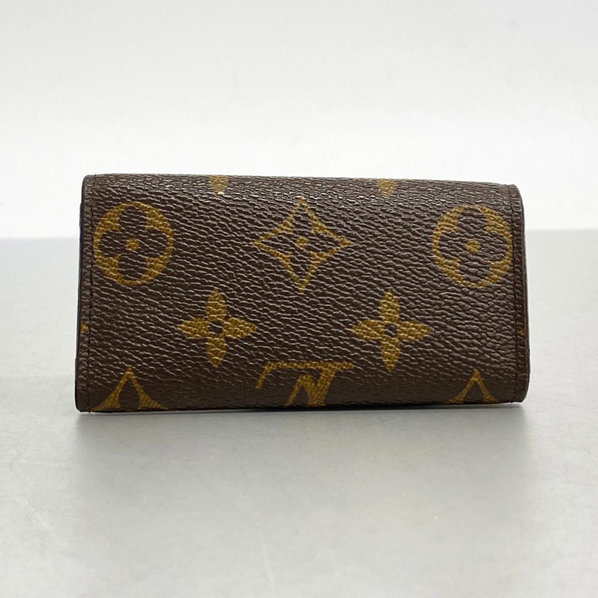 ルイ・ヴィトン(Louis Vuitton) ルイ・ヴィトン キーケース モノグラム ミュルティクレ4 M69517 ブラウンメンズ レディース