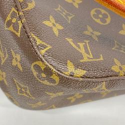 ルイ・ヴィトン(Louis Vuitton) ルイ・ヴィトン ショルダーバッグ モノグラム ルーピングMM M51146 ブラウンレディース