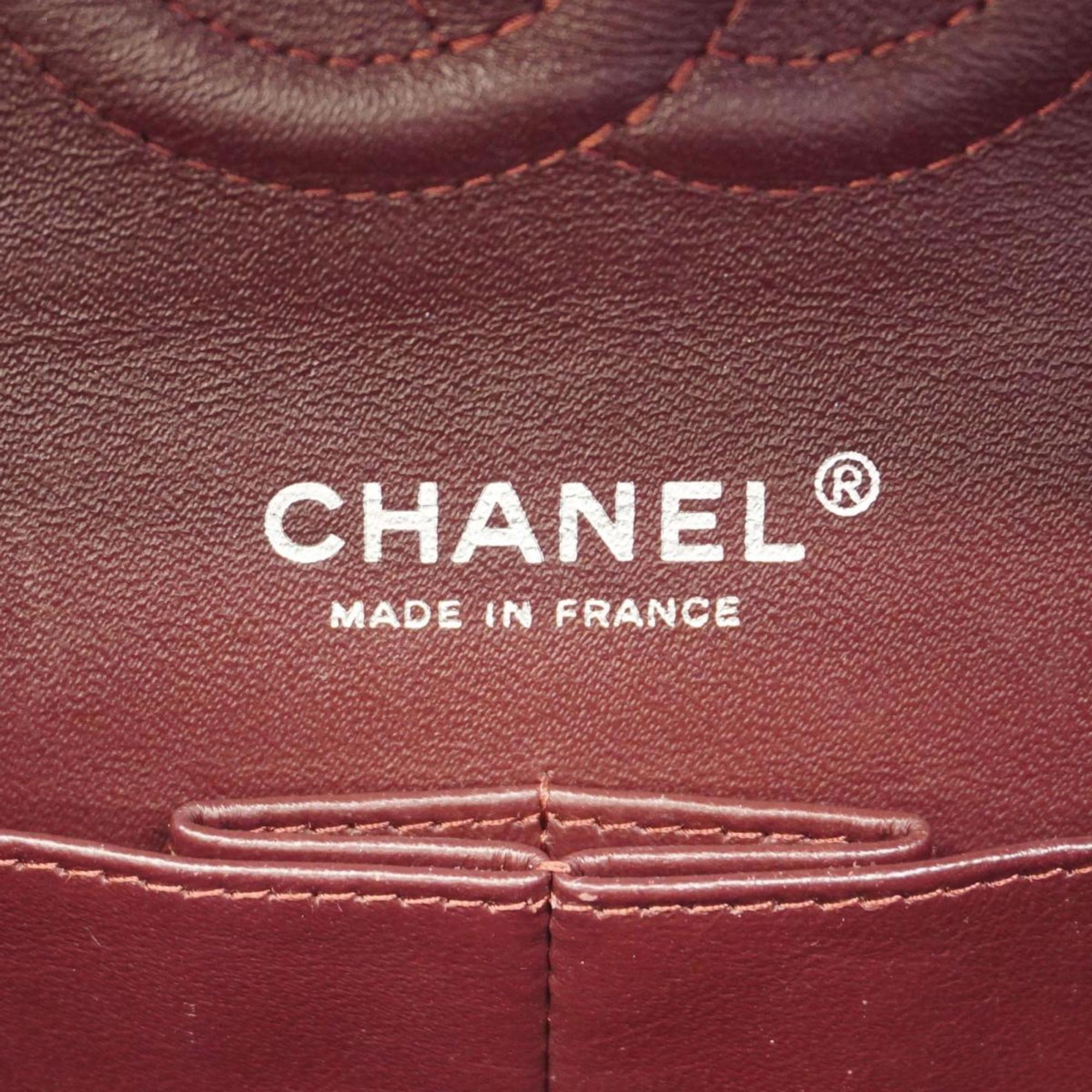 シャネル(Chanel) シャネル ショルダーバッグ マトラッセ Wフラップ Wチェーン キャビアスキン ブラック   レディース