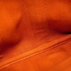 エルメス(Hermes) エルメス ハンドバッグ ヴァルパライソPM トワルシェブロン オレンジ   レディース