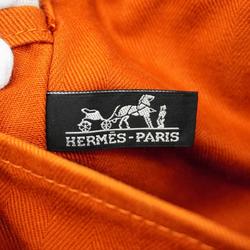 エルメス(Hermes) エルメス ハンドバッグ ヴァルパライソPM トワルシェブロン オレンジ   レディース