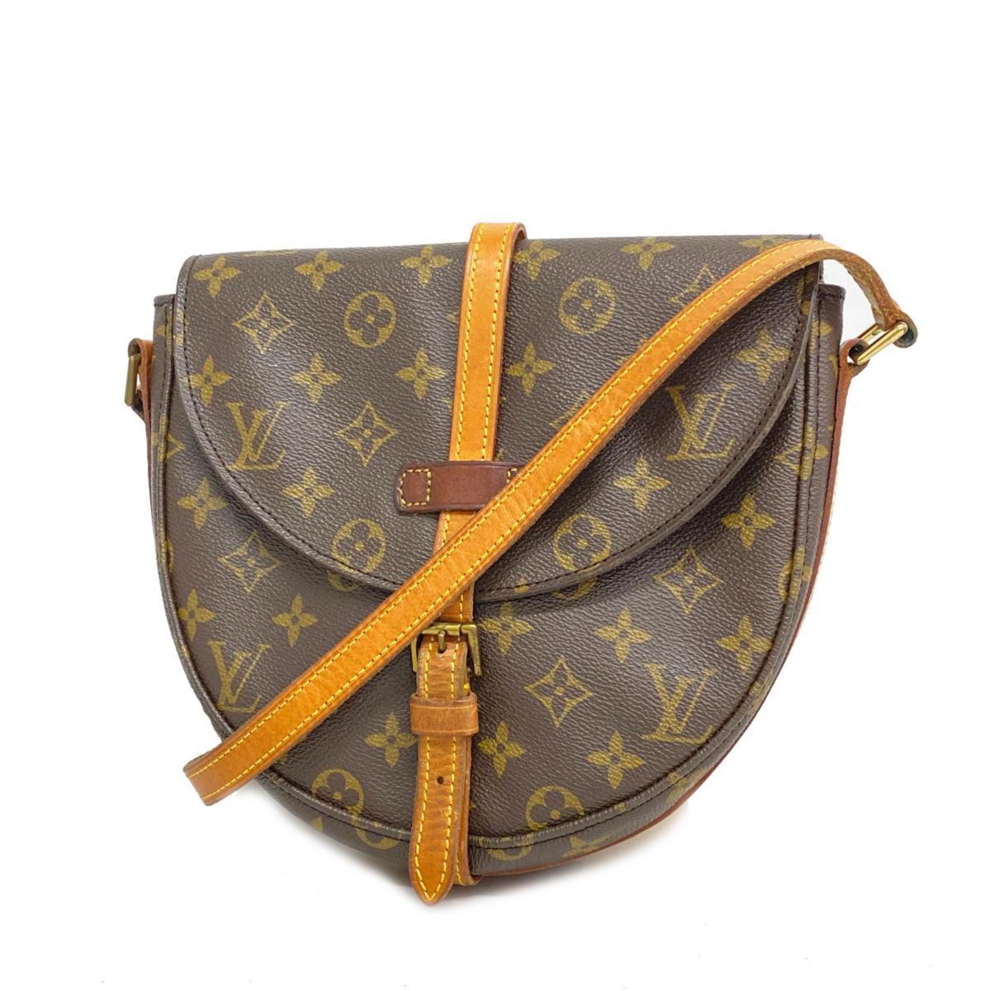 ルイ・ヴィトン(Louis Vuitton) ルイ・ヴィトン ショルダーバッグ モノグラム シャンティGM M40647 ブラウンレディース