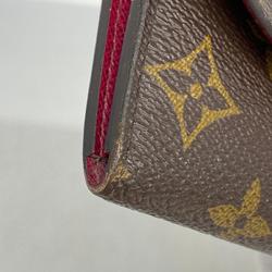 ルイ・ヴィトン(Louis Vuitton) ルイ・ヴィトン 長財布 モノグラム ポルトフォイユエミリー M60697 フューシャレディース