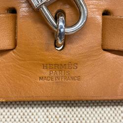 エルメス(Hermes) エルメス リュックサック エールバックアドPM □D刻印 トワルアッシュ ナチュラル   メンズ レディース