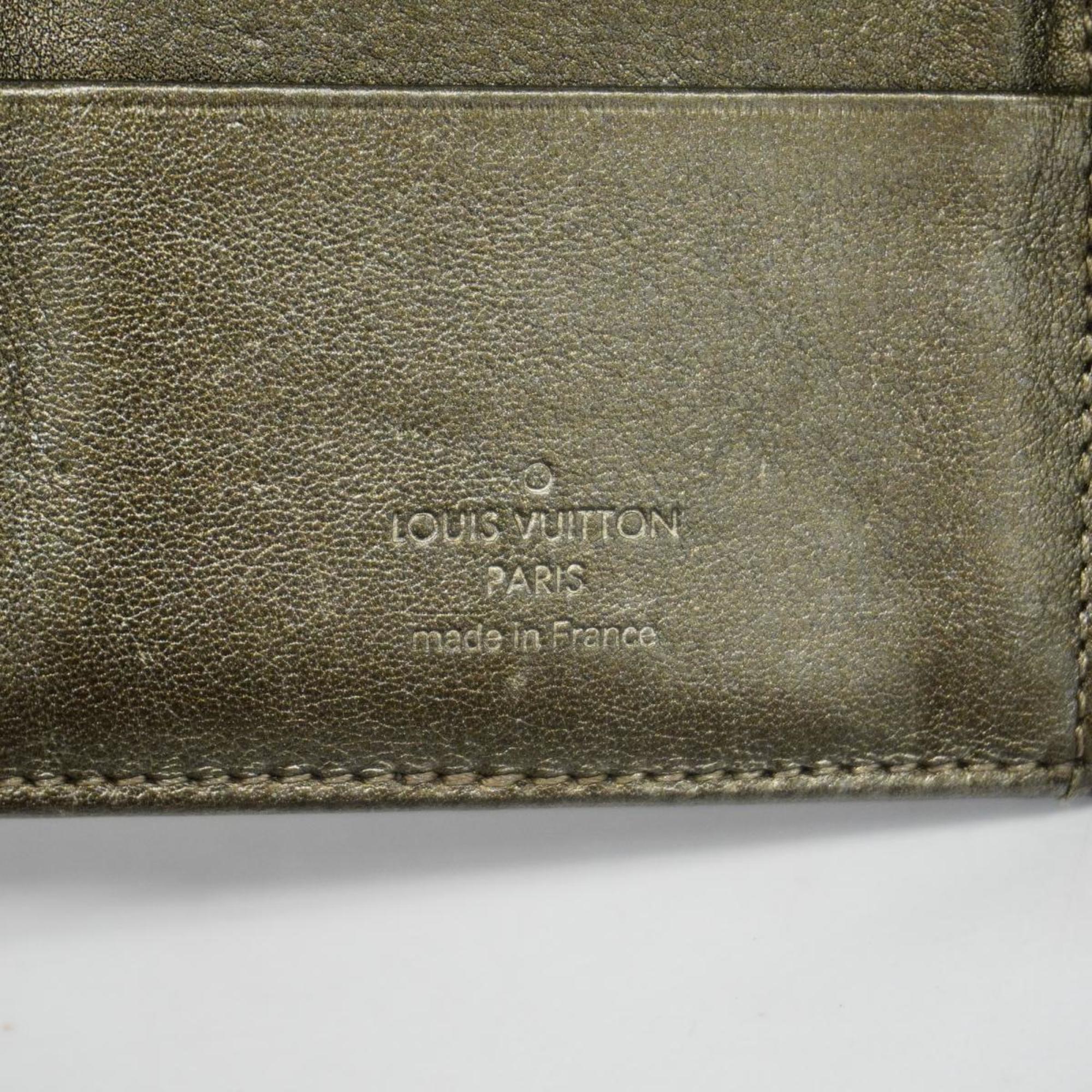 ルイ・ヴィトン(Louis Vuitton) ルイ・ヴィトン 三つ折り長財布 マヒナ ポルトフォイユアメリア M95716 ブロンズレディース