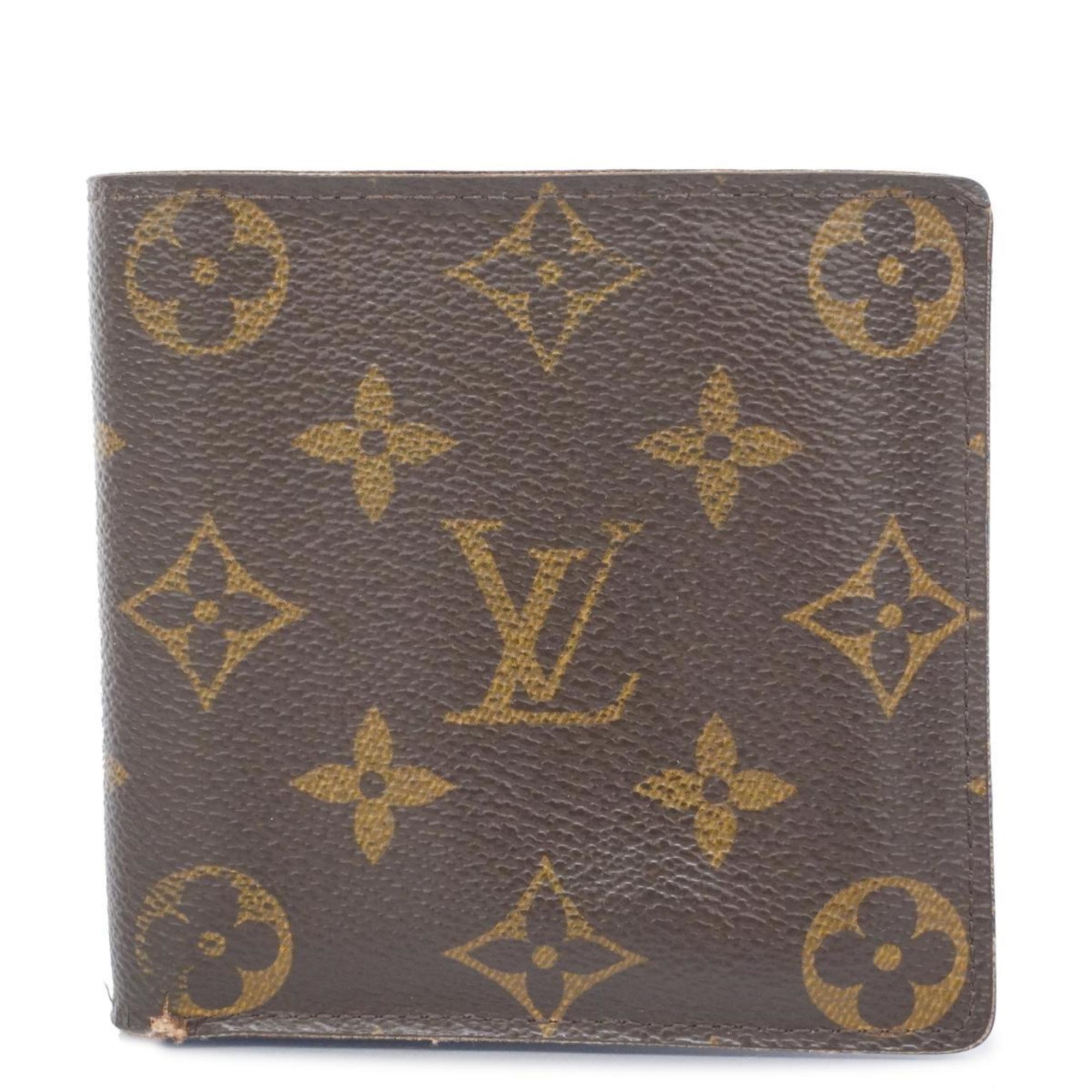 ルイ・ヴィトン(Louis Vuitton) ルイ・ヴィトン 財布 モノグラム ポルトフォイユマルコ M61675 ブラウンメンズ レディース