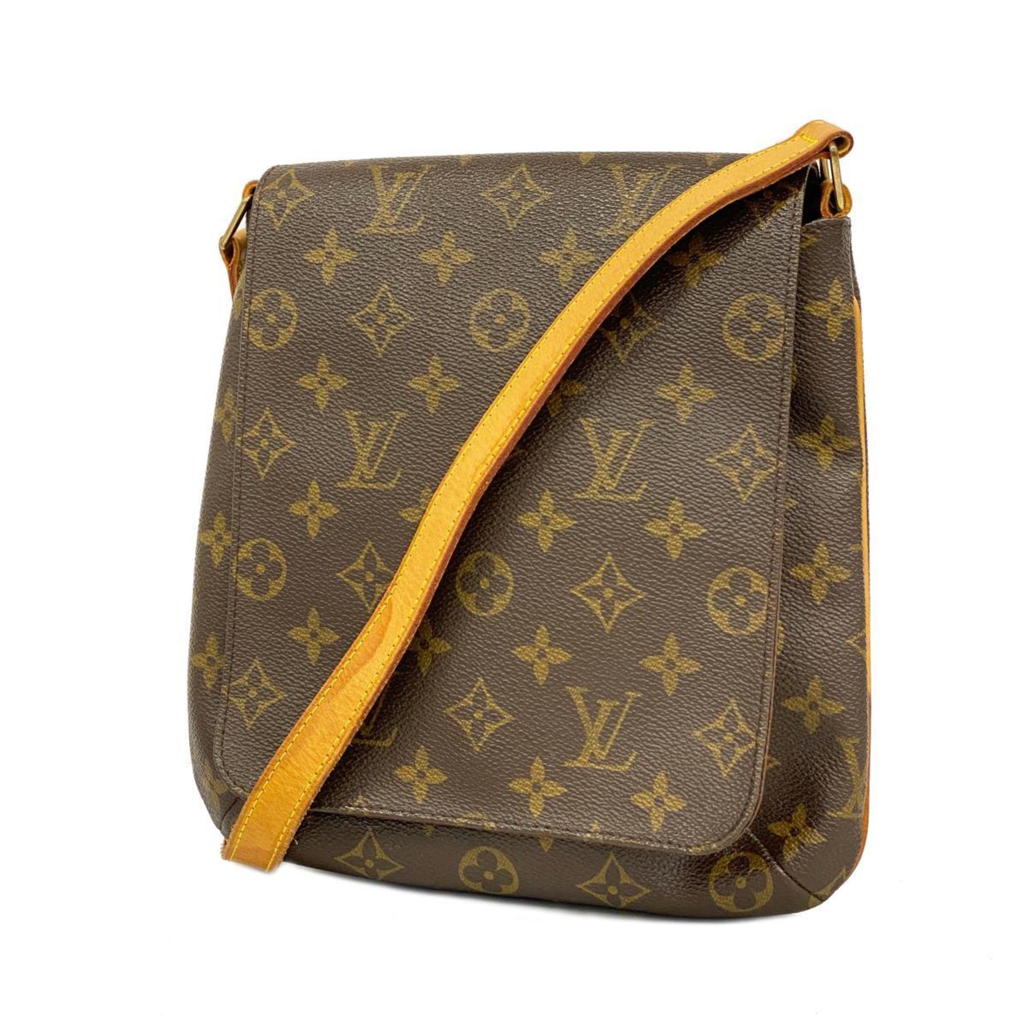 ルイ・ヴィトン(Louis Vuitton) ルイ・ヴィトン ショルダーバッグ モノグラム ミュゼットサルサショートストラップ M51258 ブラウンレディース