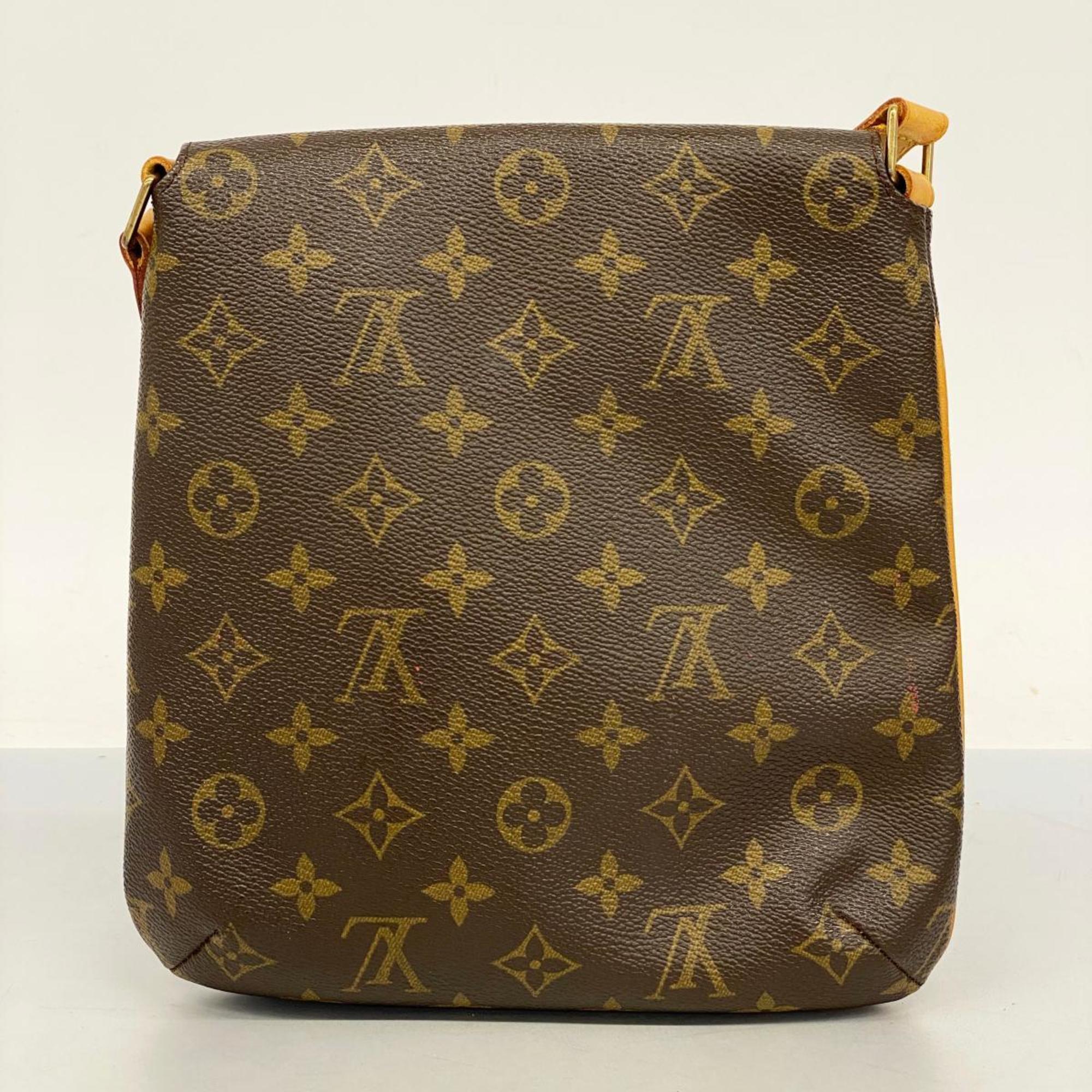 ルイ・ヴィトン(Louis Vuitton) ルイ・ヴィトン ショルダーバッグ モノグラム ミュゼットサルサショートストラップ M51258 ブラウンレディース