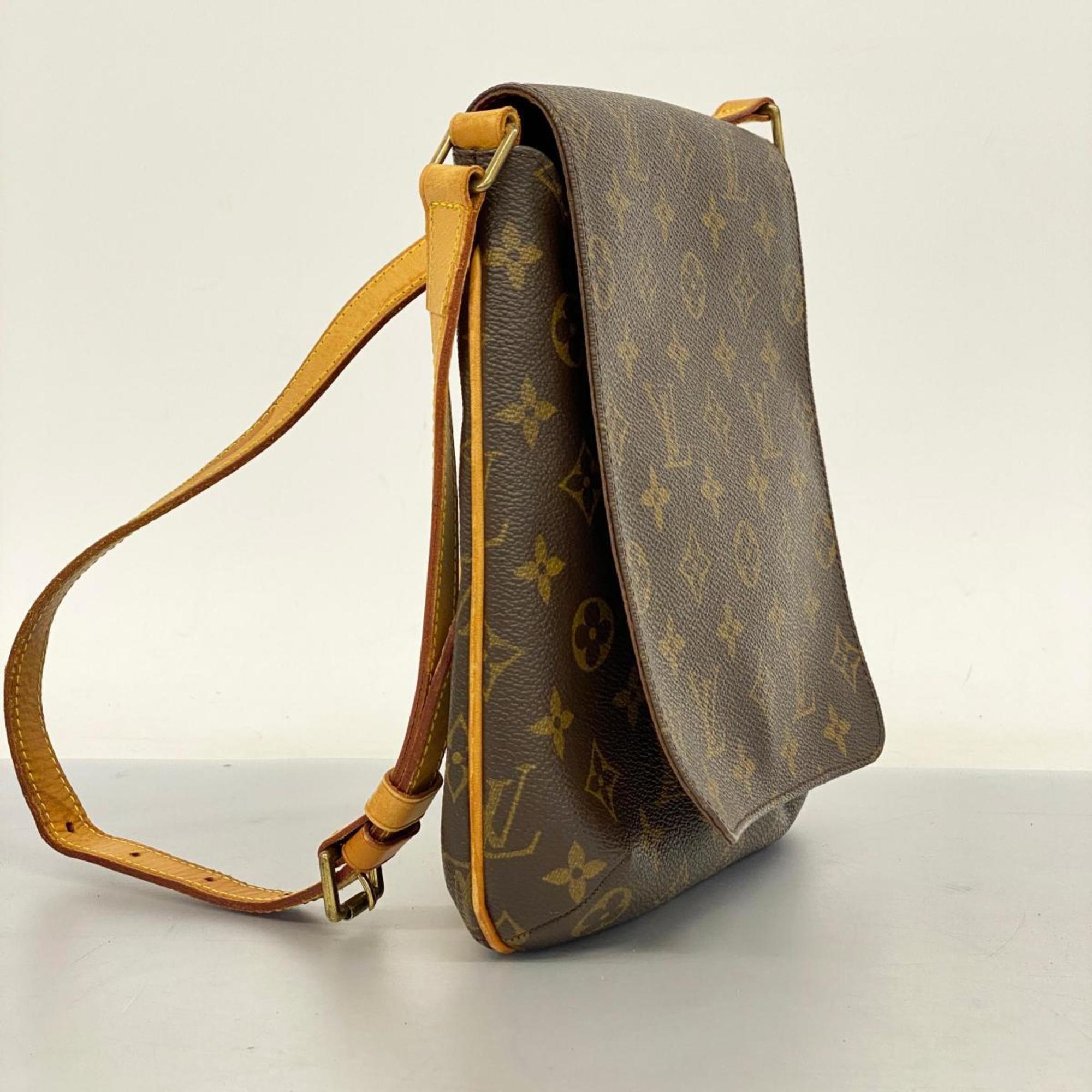 ルイ・ヴィトン(Louis Vuitton) ルイ・ヴィトン ショルダーバッグ モノグラム ミュゼットサルサショートストラップ M51258 ブラウンレディース