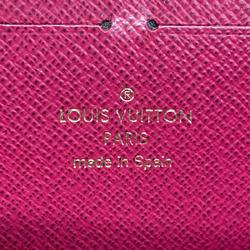 ルイ・ヴィトン(Louis Vuitton) ルイ・ヴィトン 長財布 モノグラム ポルトフォイユクレマンス M60742 ブラウン フューシャメンズ レディース