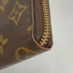 ルイ・ヴィトン(Louis Vuitton) ルイ・ヴィトン 長財布 モノグラム ポルトフォイユクレマンス M60742 ブラウン フューシャメンズ レディース