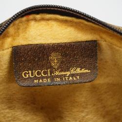 グッチ(Gucci) グッチ クラッチバッグ GGスプリーム シェリーライン 98 30 014 3553  ブラウン   レディース