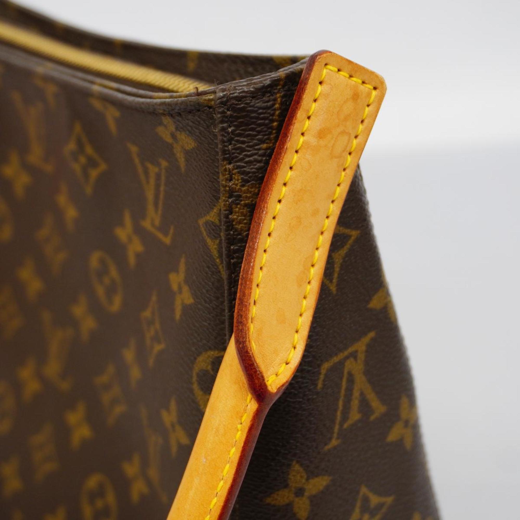 ルイ・ヴィトン(Louis Vuitton) ルイ・ヴィトン ショルダーバッグ モノグラム ルーピングMM M51146 ブラウンレディース