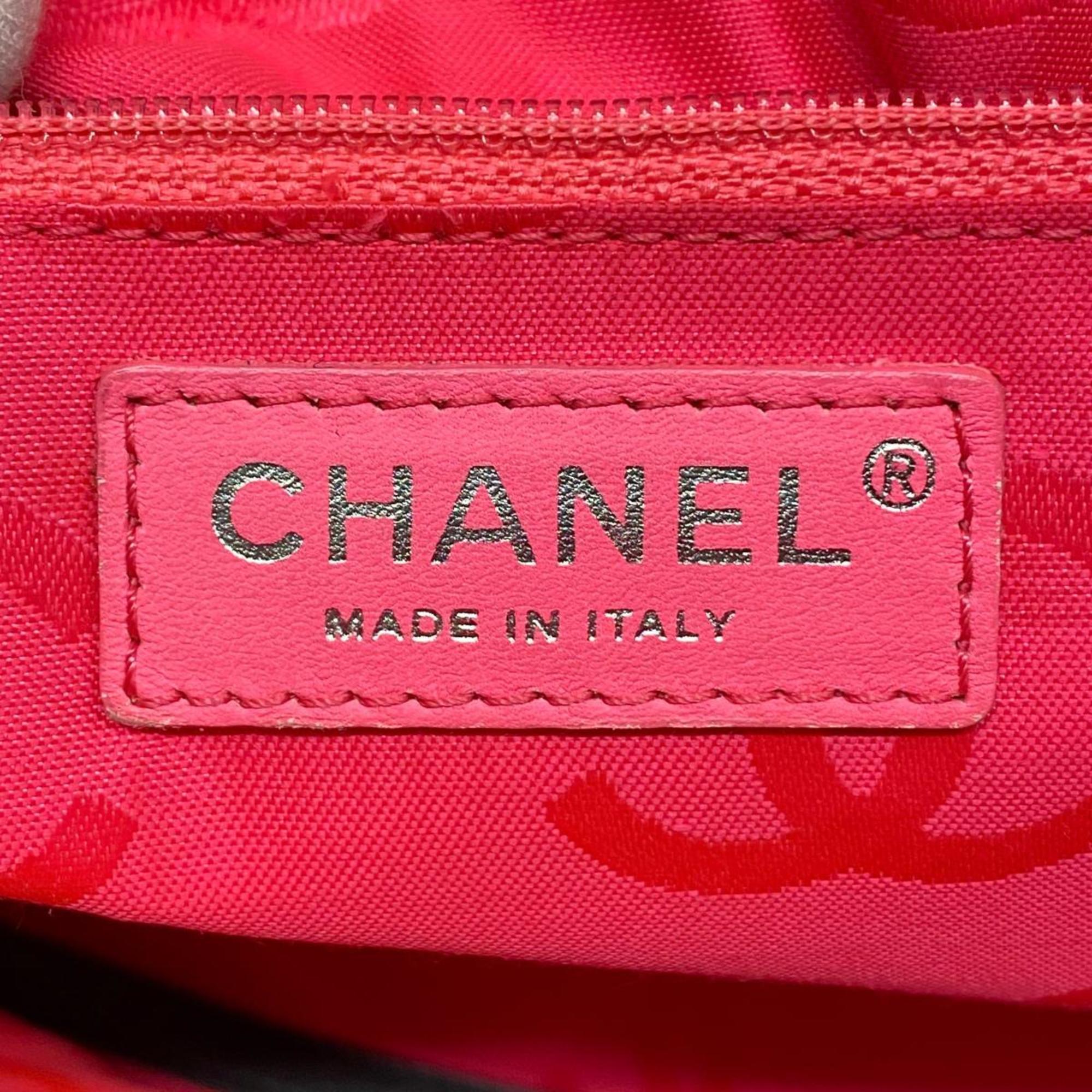 シャネル(Chanel) シャネル ショルダーバッグ カンボン ラムスキン ブラック   レディース