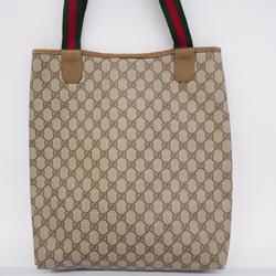 グッチ(Gucci) グッチ トートバッグ GGスプリーム シェリーライン 39 02 003  レザー ブラウン  レディース