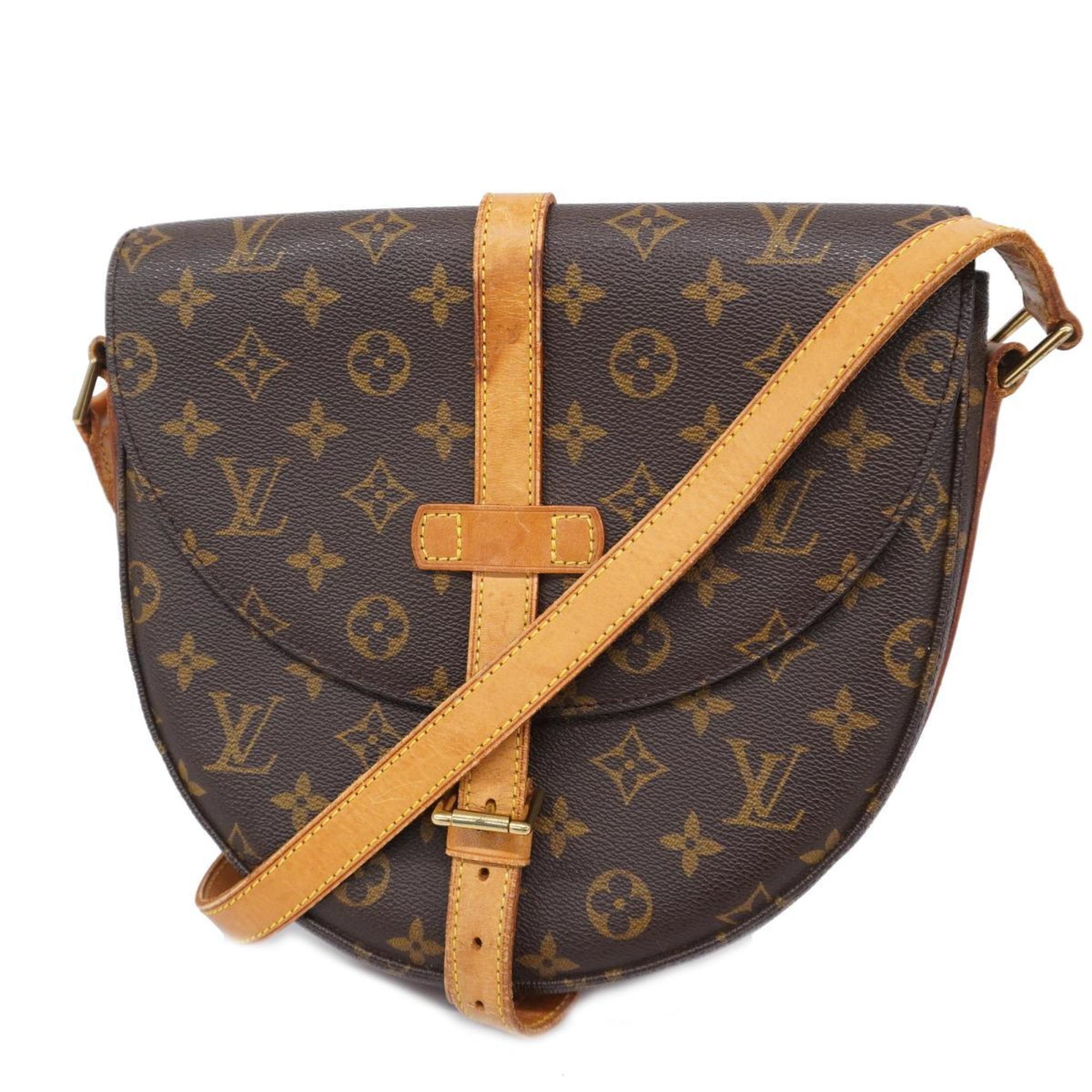 ルイ・ヴィトン(Louis Vuitton) ルイ・ヴィトン ショルダーバッグ モノグラム シャンティGM M51232 ブラウンレディース