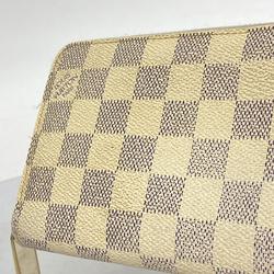 ルイ・ヴィトン(Louis Vuitton) ルイ・ヴィトン 長財布 ダミエ・アズール ジッピーウォレット N60019 ホワイトメンズ レディース