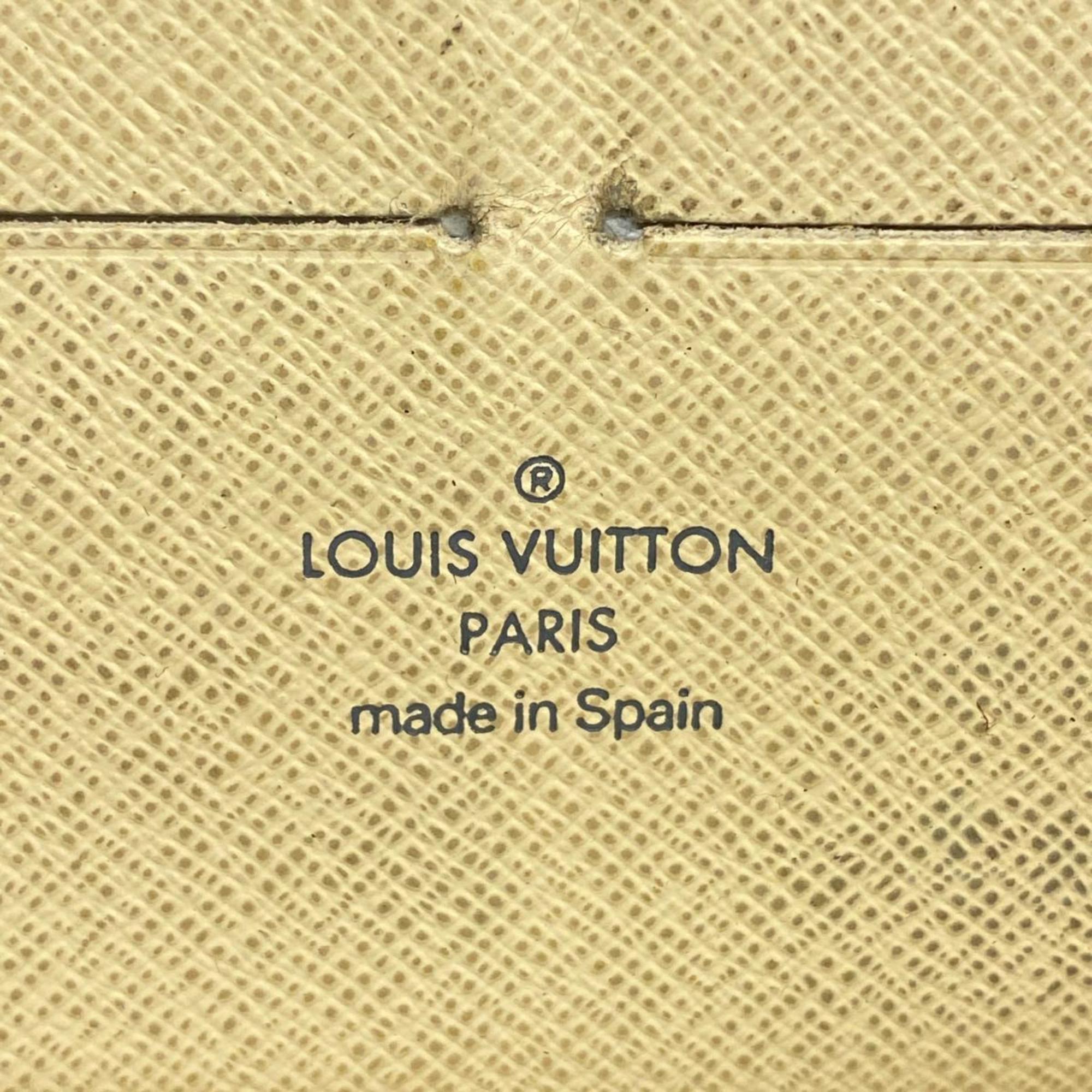 ルイ・ヴィトン(Louis Vuitton) ルイ・ヴィトン 長財布 ダミエ・アズール ジッピーウォレット N60019 ホワイトメンズ レディース