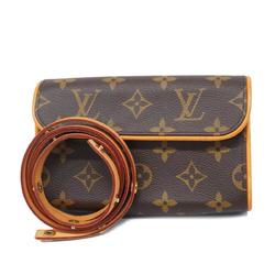 ルイ・ヴィトン(Louis Vuitton) ルイ・ヴィトン ウエストバッグ モノグラム ポシェットフロランティーヌ M51855 ブラウンレディース