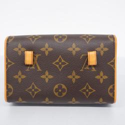 ルイ・ヴィトン(Louis Vuitton) ルイ・ヴィトン ウエストバッグ モノグラム ポシェットフロランティーヌ M51855 ブラウンレディース