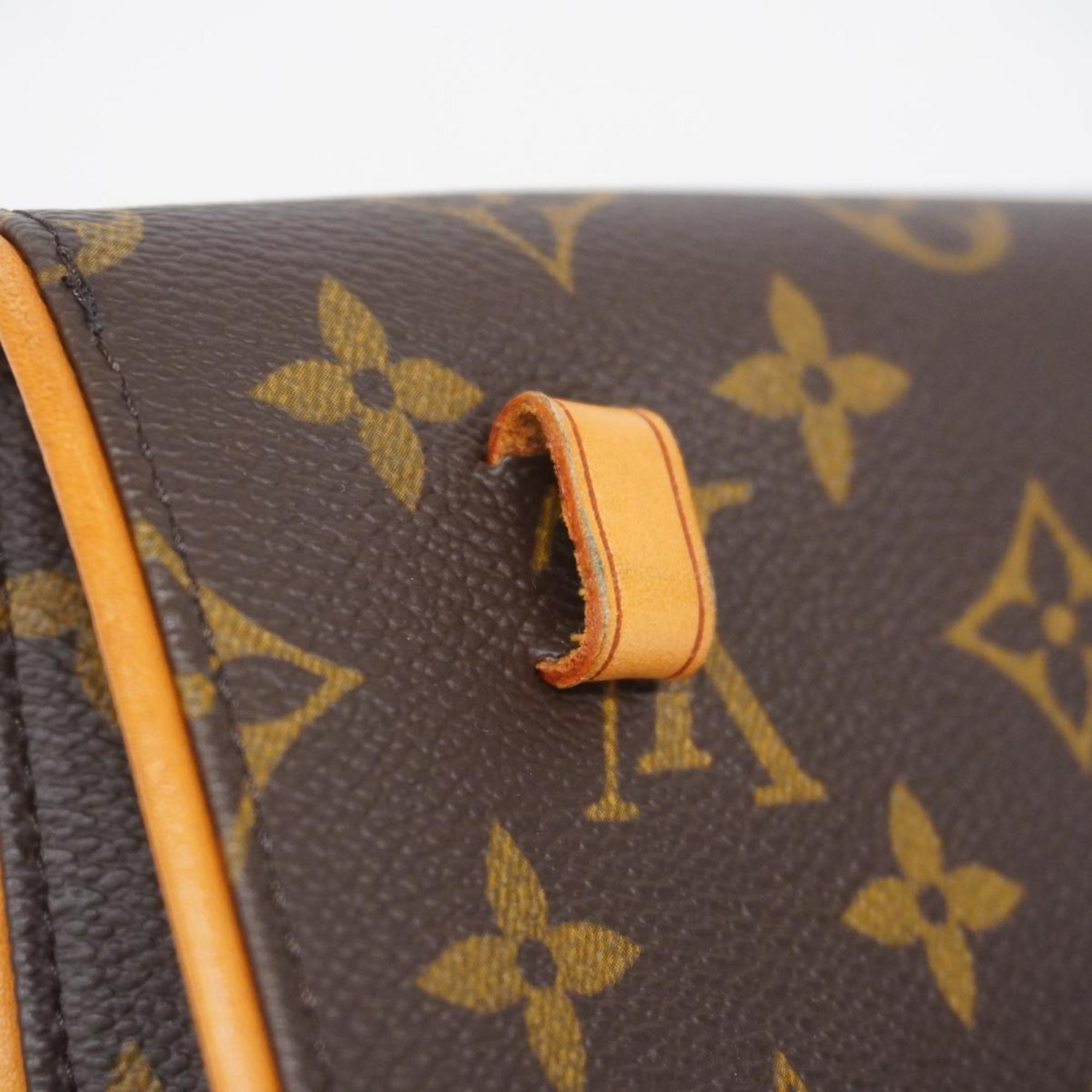 ルイ・ヴィトン(Louis Vuitton) ルイ・ヴィトン ウエストバッグ モノグラム ポシェットフロランティーヌ M51855 ブラウンレディース