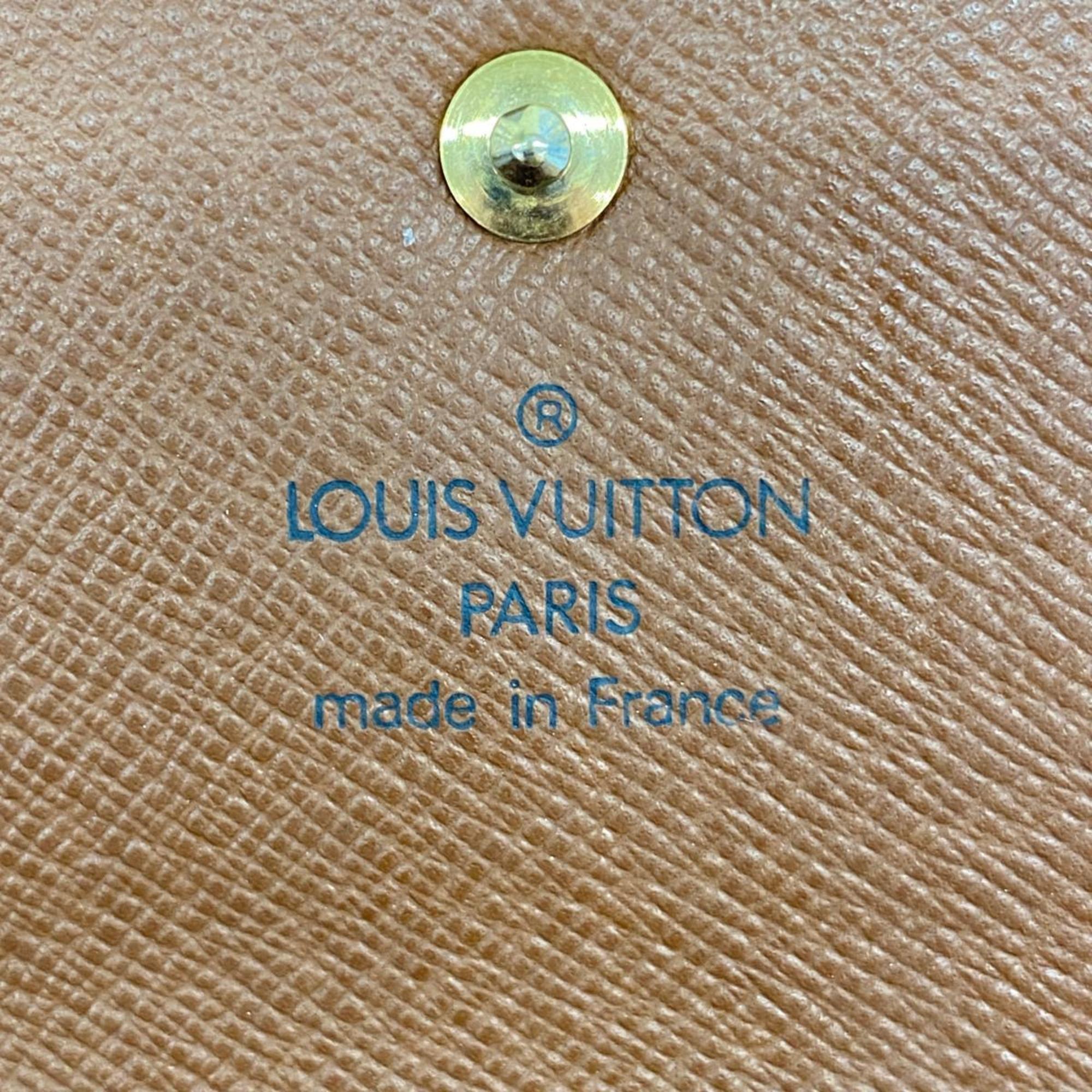 ルイ・ヴィトン(Louis Vuitton) ルイ・ヴィトン 三つ折り長財布 モノグラム ポルトトレゾールインターナショナル M61215 ブラウンメンズ レディース