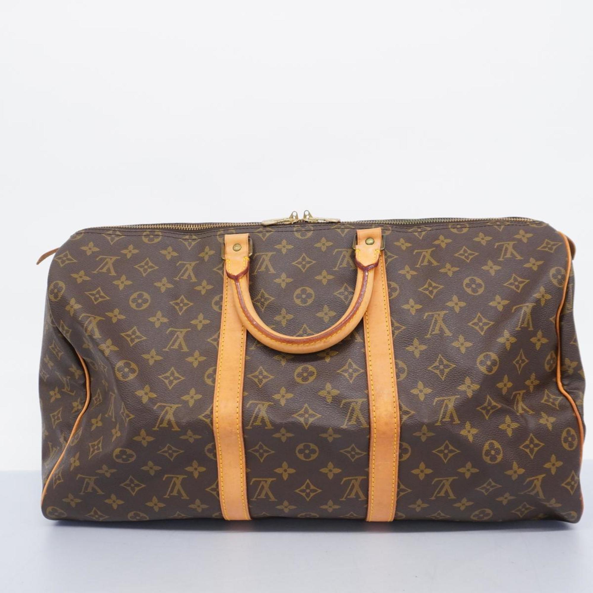 ルイ・ヴィトン(Louis Vuitton) ルイ・ヴィトン ボストンバッグ モノグラム キーポル50 M41426 ブラウンメンズ レディース