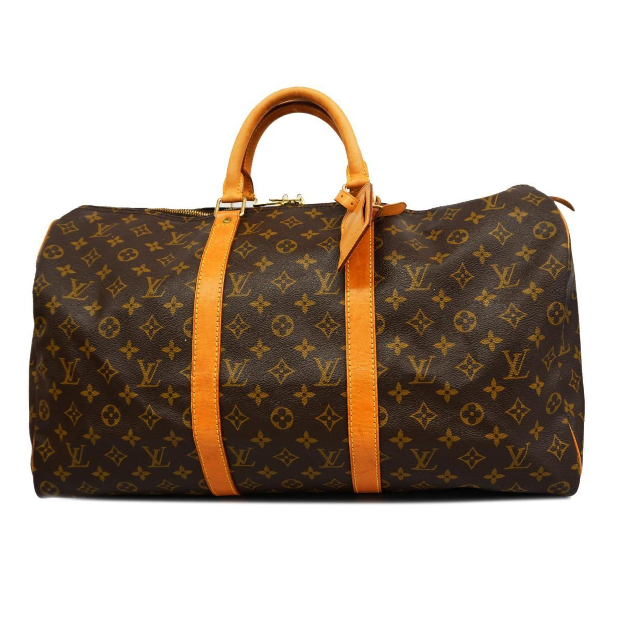 ルイ・ヴィトン(Louis Vuitton) ルイ・ヴィトン ボストンバッグ モノグラム キーポル50 M41426 ブラウンメンズ レディース