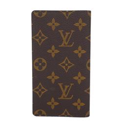 ルイ・ヴィトン(Louis Vuitton) ルイ・ヴィトン 手帳カバー モノグラム ポケット M56340 ブラウンメンズ レディース