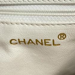 シャネル(Chanel) シャネル ハンドバッグ マトラッセ キャビアスキン ホワイト  レディース