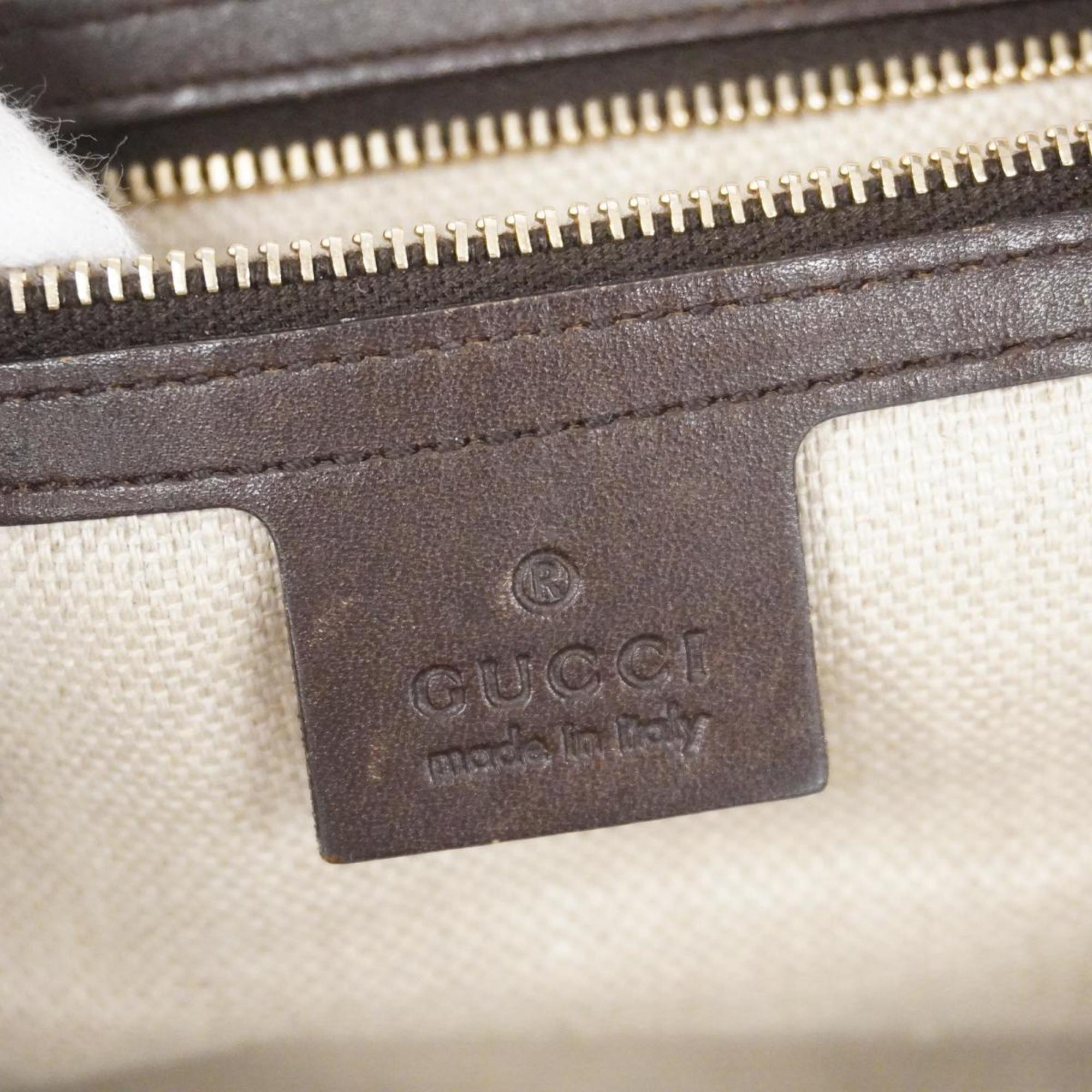 グッチ(Gucci) グッチ トートバッグ 247209 キャンバス ブラウン   レディース