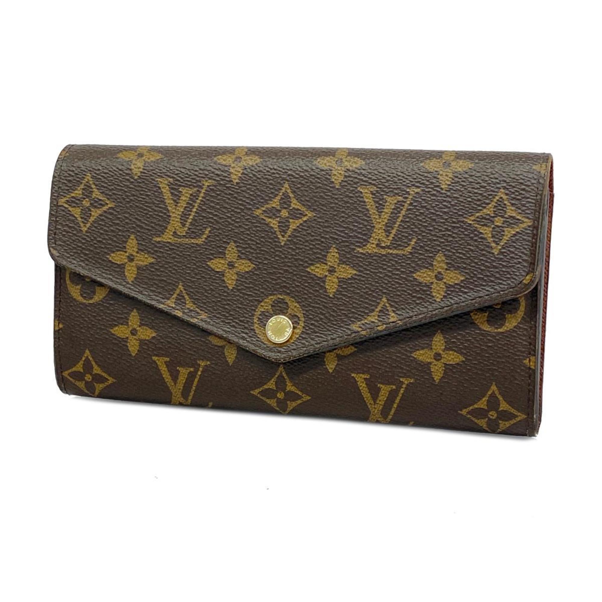 ルイ・ヴィトン(Louis Vuitton) ルイ・ヴィトン 長財布 モノグラム ポルトフォイユサラ M60531 ブラウンレディース