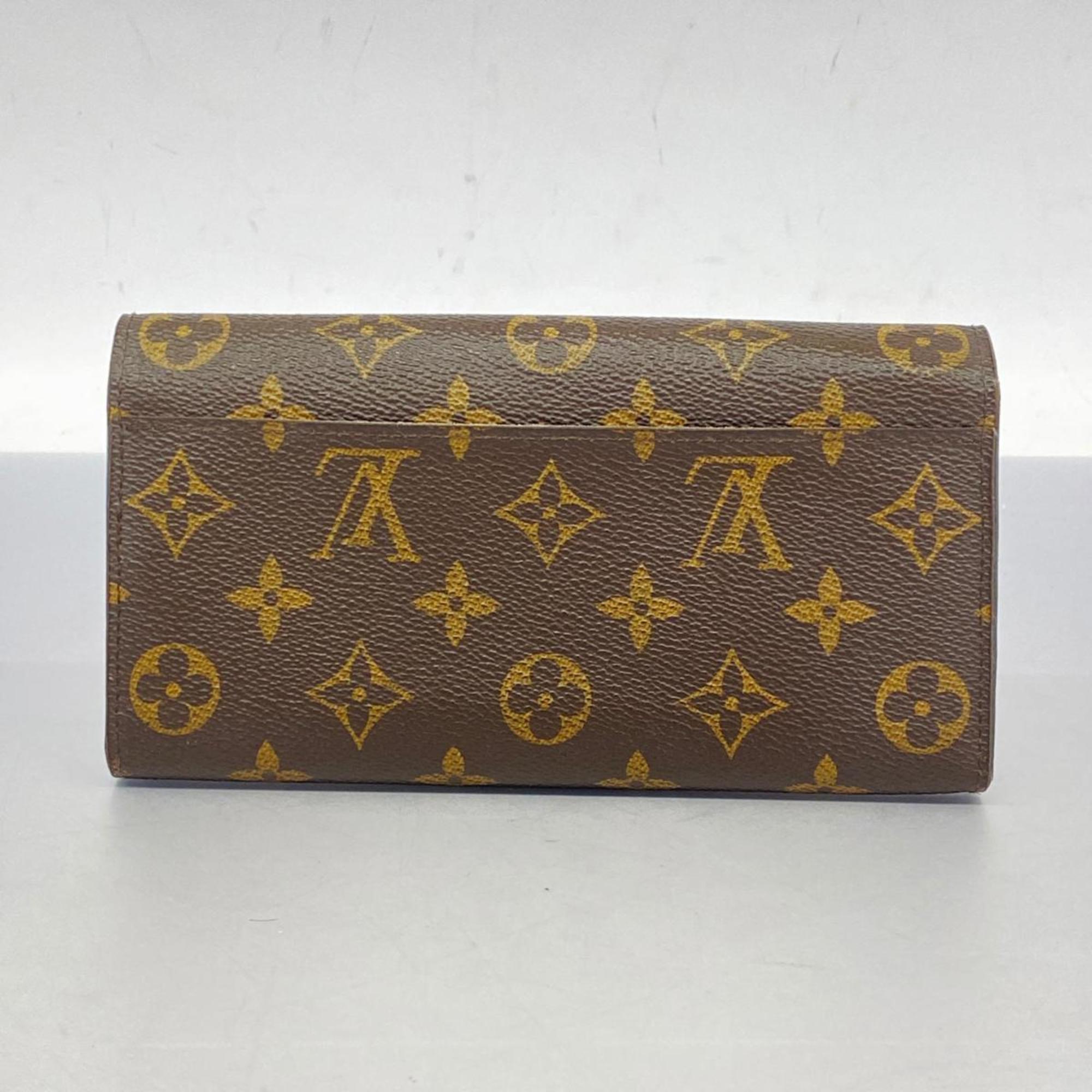 ルイ・ヴィトン(Louis Vuitton) ルイ・ヴィトン 長財布 モノグラム ポルトフォイユサラ M60531 ブラウンレディース