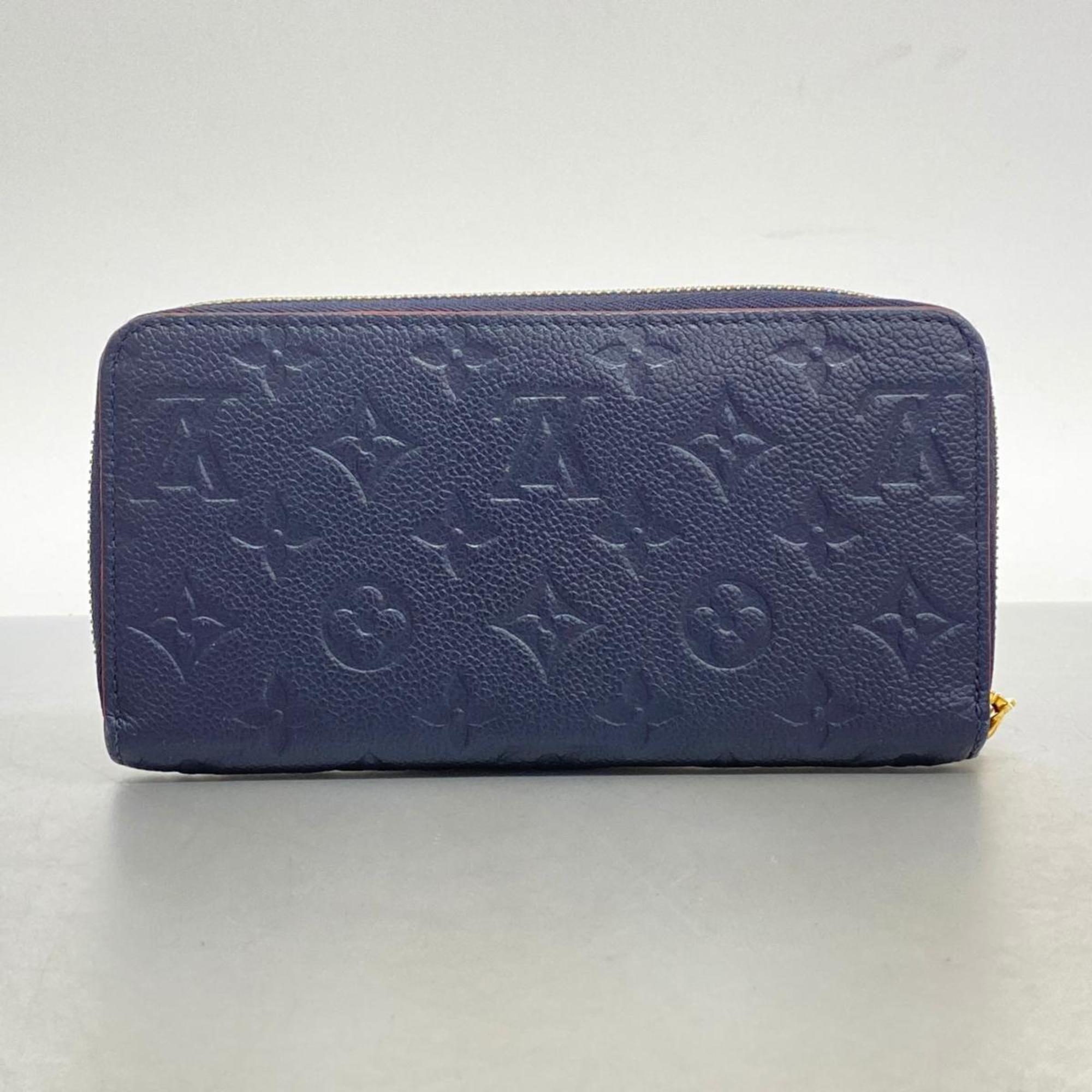 ルイ・ヴィトン(Louis Vuitton) ルイ・ヴィトン 長財布 モノグラム・アンプラント ジッピーウォレット M62121 マリーヌルージュメンズ レディース