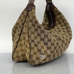 グッチ(Gucci) グッチ ショルダーバッグ GGキャンバス シェリーライン 146243 キャンバス ブラウン   レディース