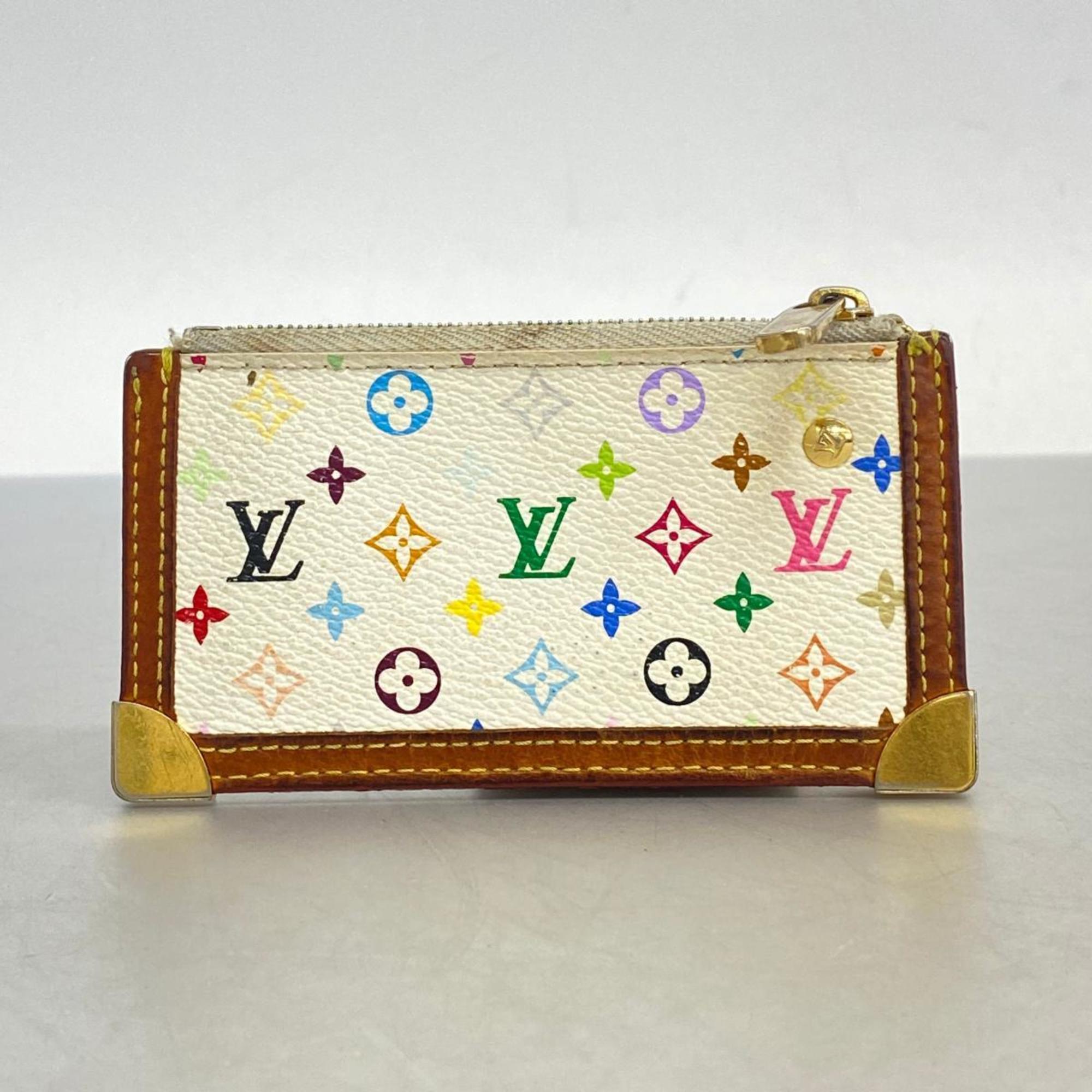 ルイ・ヴィトン(Louis Vuitton) ルイ・ヴィトン 財布・コインケース モノグラム・マルチカラー ポシェットクレ M92655 ブロンレディース